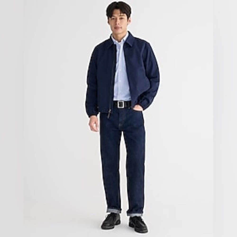Mens Wallace & Barnes Straight Fit Selvedge Denim Size 32 x 34 Sold at J Crew - Picture 2 of 7